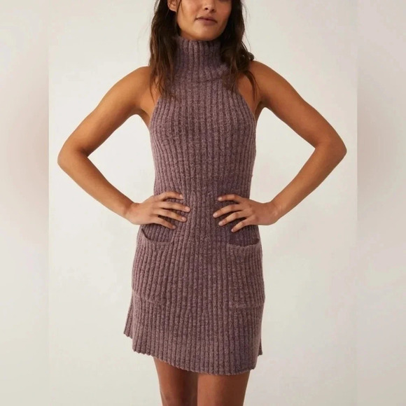 Free People | Claude Turtleneck Sweater Dress - Picture 2 of 12